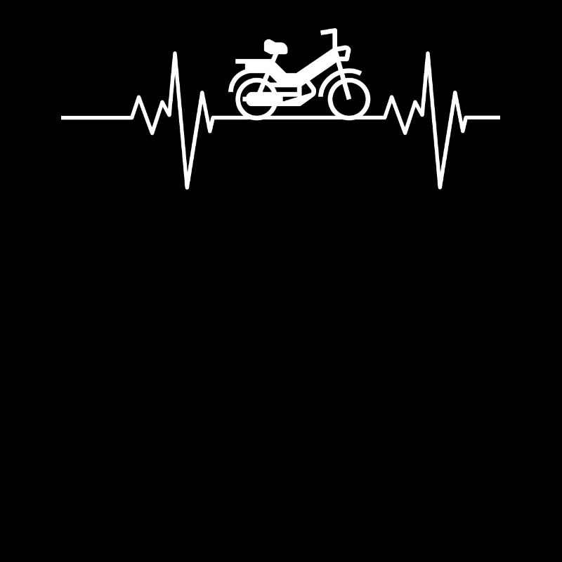 Mofa Herzschlag Moped Mokick Geschenk