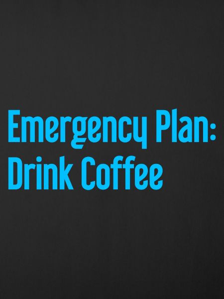 Kaffee-Notfallplan