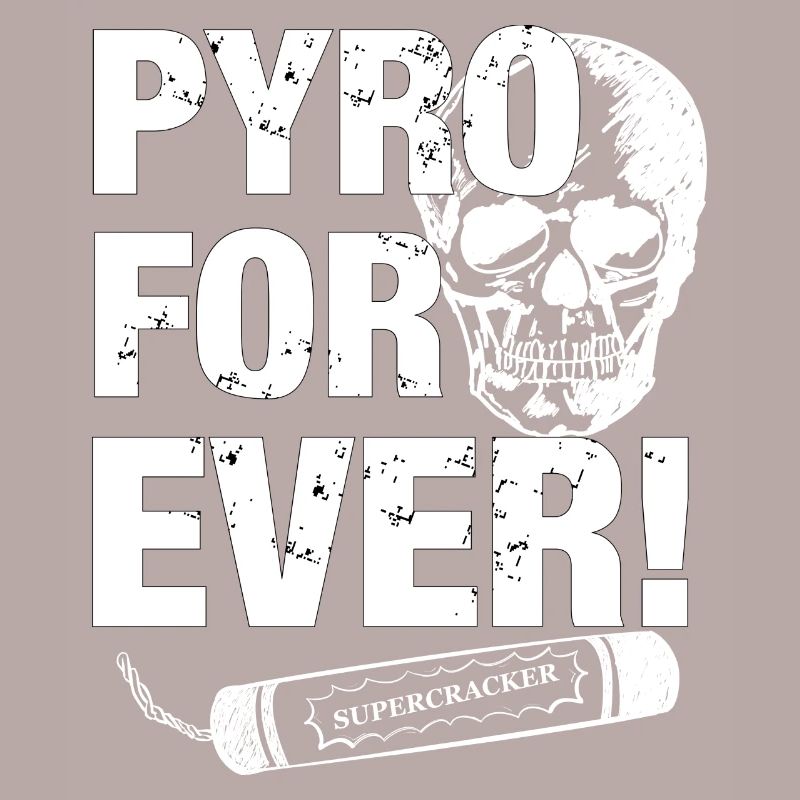 Pyro Firecracker skull