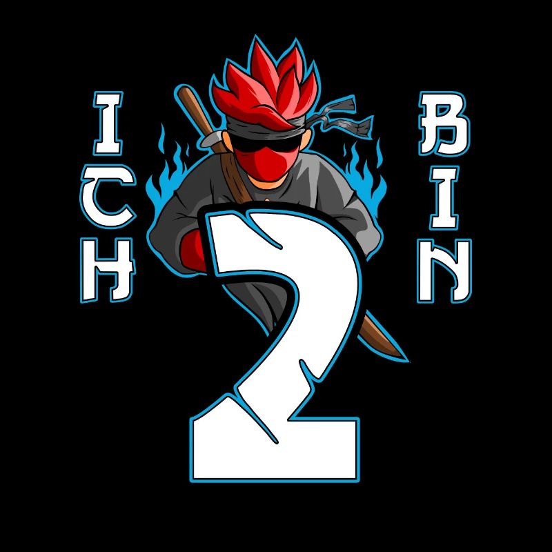 Kostüm Ninja 2. Geburtstag Junge