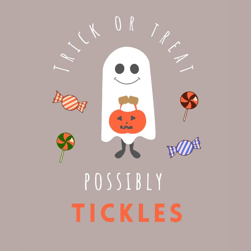 Süßigkeiten oder Streiche, evtl. Kitzeln