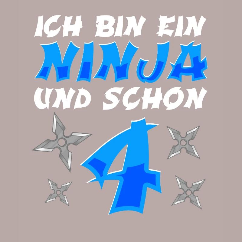 Kostüm Ninja 4. Geburtstag Junge