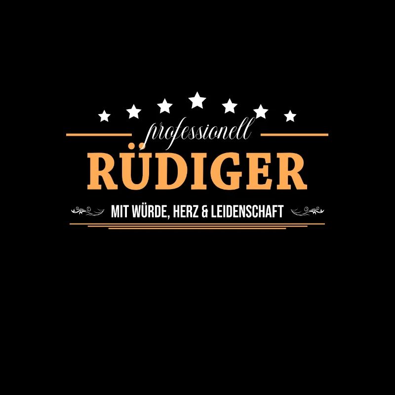 Professionell Rüdiger Name Vorname