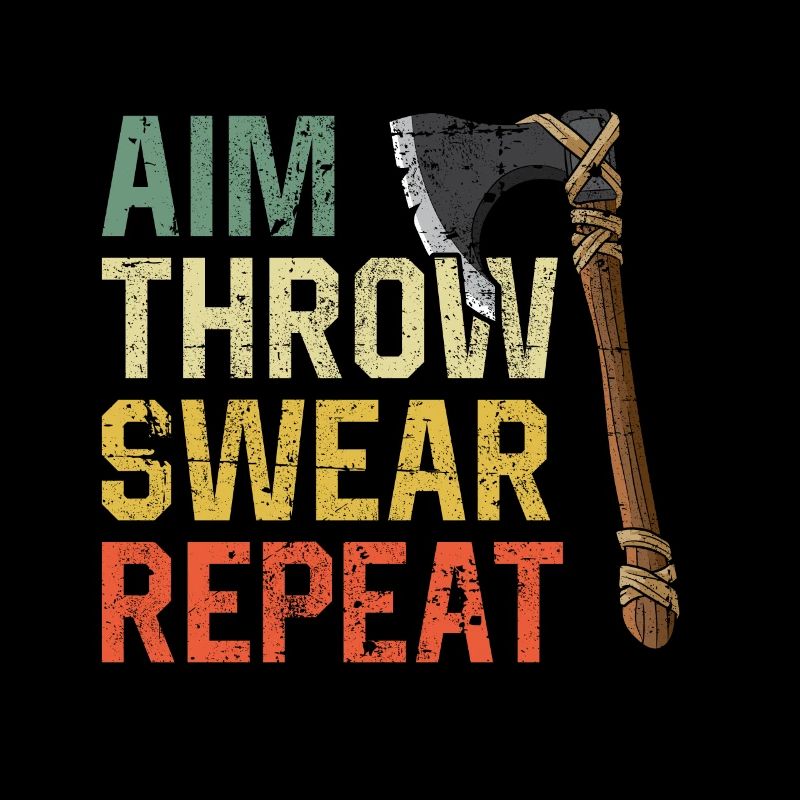 Throwing an axe