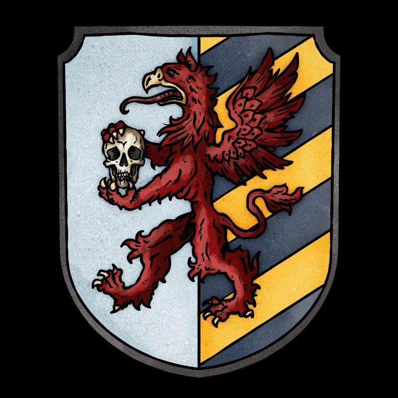 Wappen roter Greif