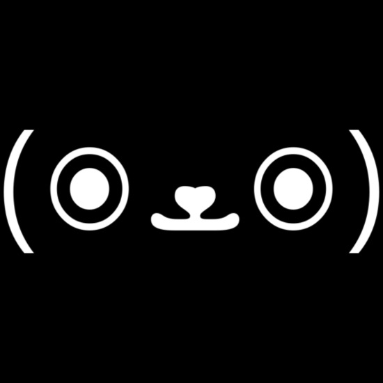 Cute Ascii Face Look Face Art Ascii-Art Emoji' Pillowcase 17,3'' X 17,3''  (45 X 45 Cm) | Spreadshirt