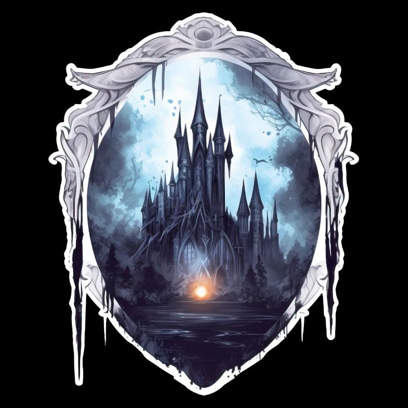 Gothic Castle Mystical Horror Fantasy