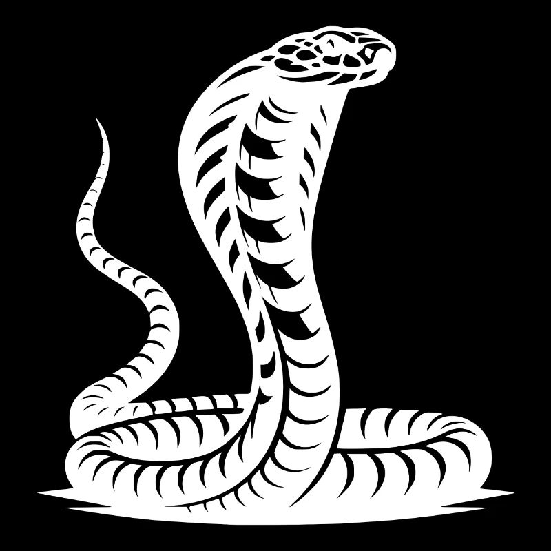 Snake Cobra Neck Shield Threatening Posture Design