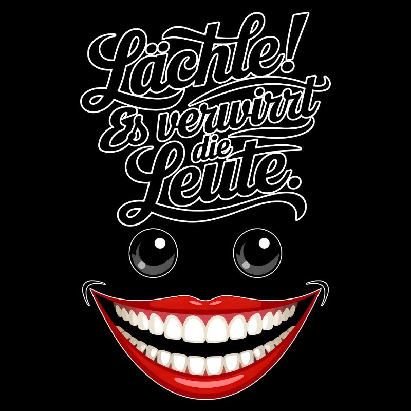 Immer lächeln