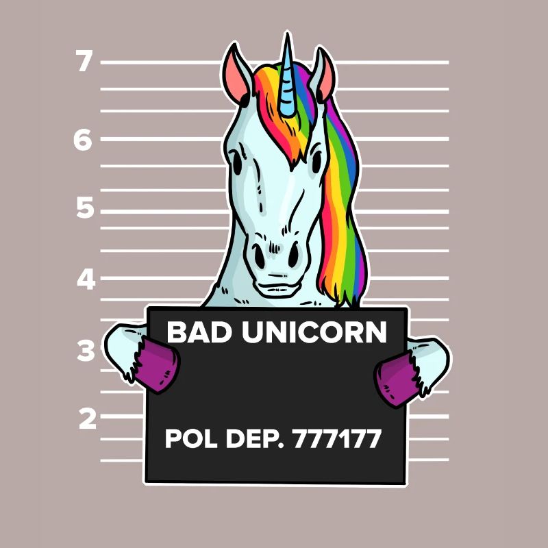 Böses Einhorn wird gesucht - Geschenk
