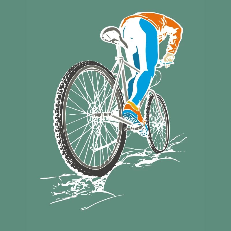Mountain bikers,