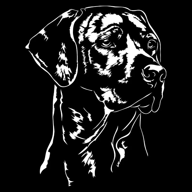 RHODESIAN RIDGEBACK Dog Portrait Wilsigns