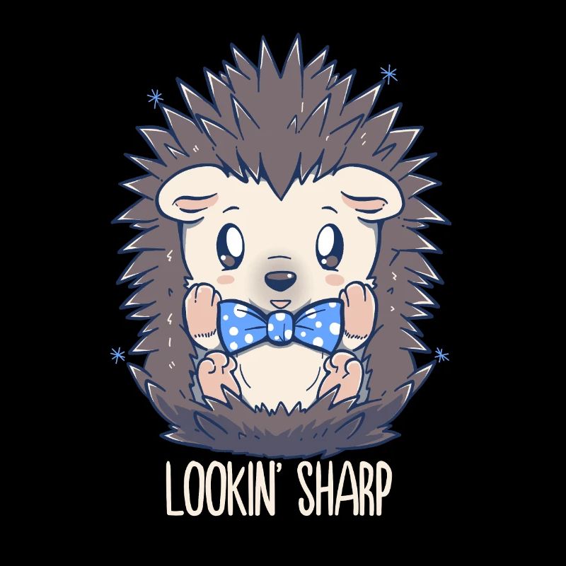 Lookin Sharp Dapper Hedgehog
