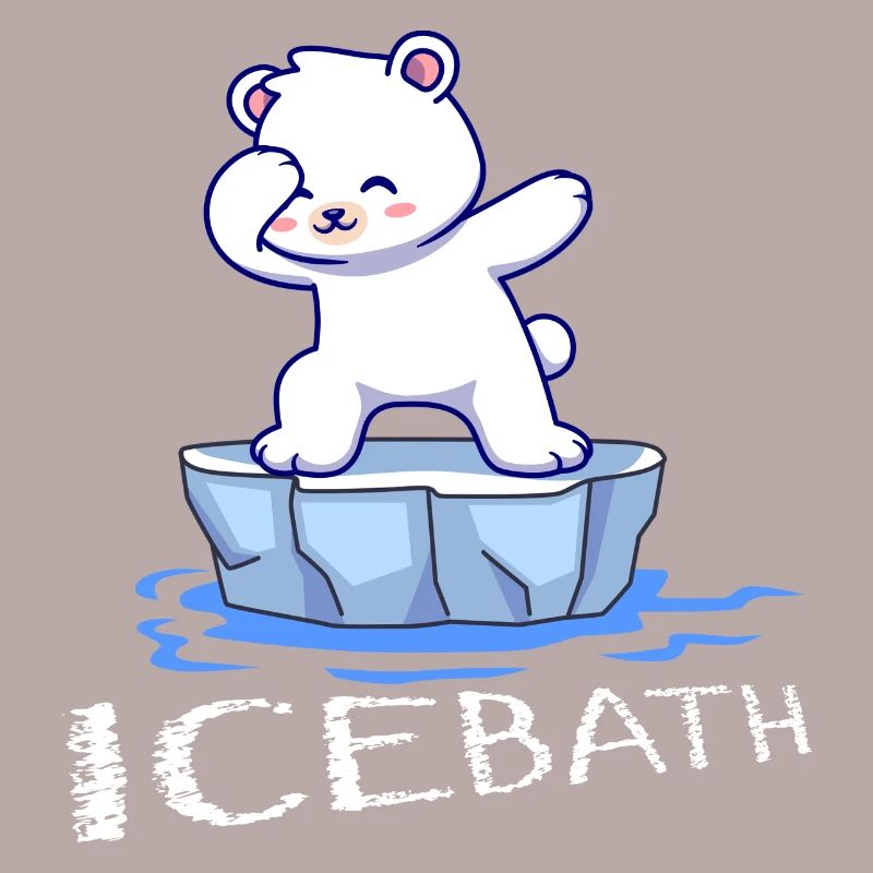 eisbader winterbader winter eisberg arctic polar bear