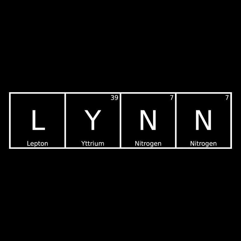 Lynn Surname First Name Chemistry Periodic Table Elements