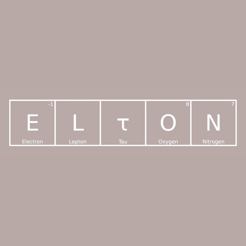Elton Name First Name Chemistry Periodic Table Elements