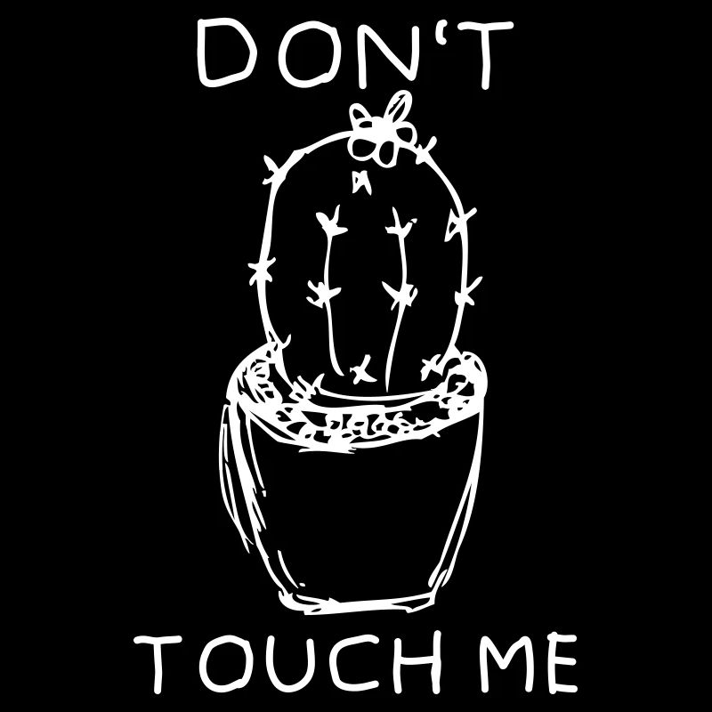 Do not touch me! Spiny cactus