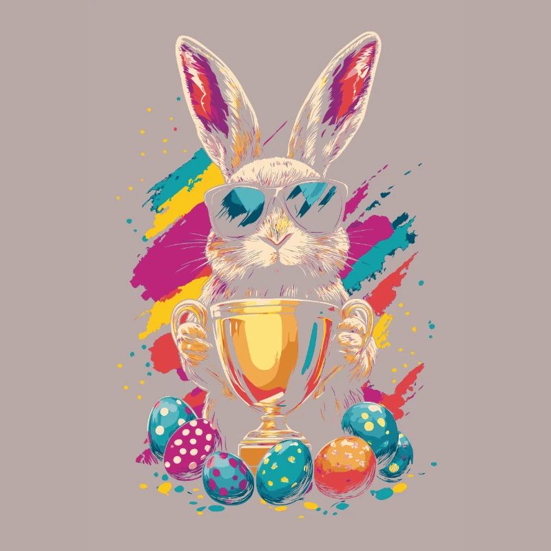 Easter Bunny Easter Eggs Egg Hunt Winner Cup