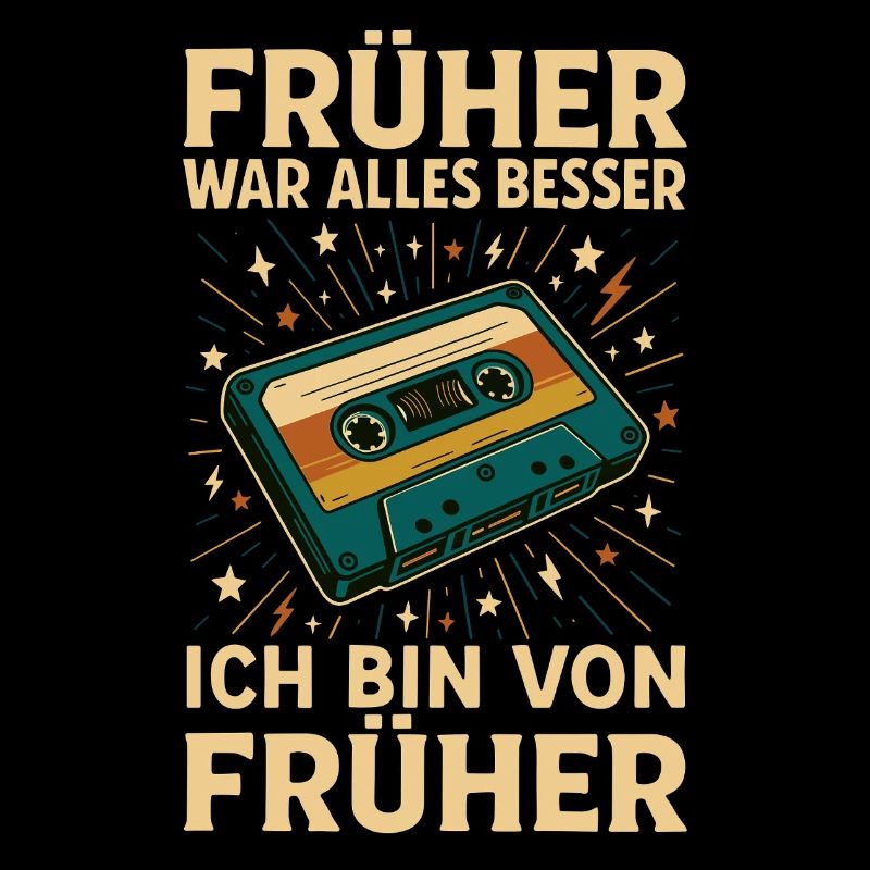 Retro Cassette Design for Nostalgia