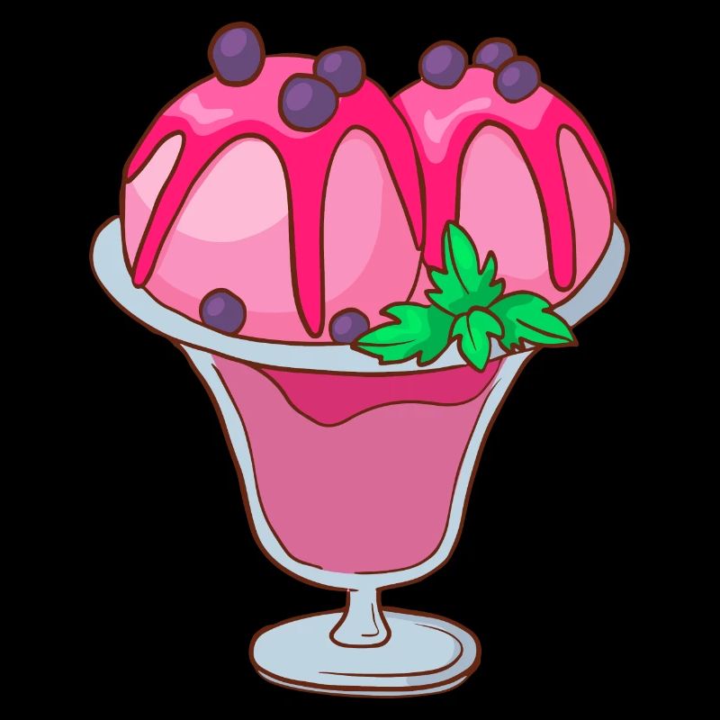 Eis Speiseeis Eiskrem Eiscreme Kugeleis Eisbecher