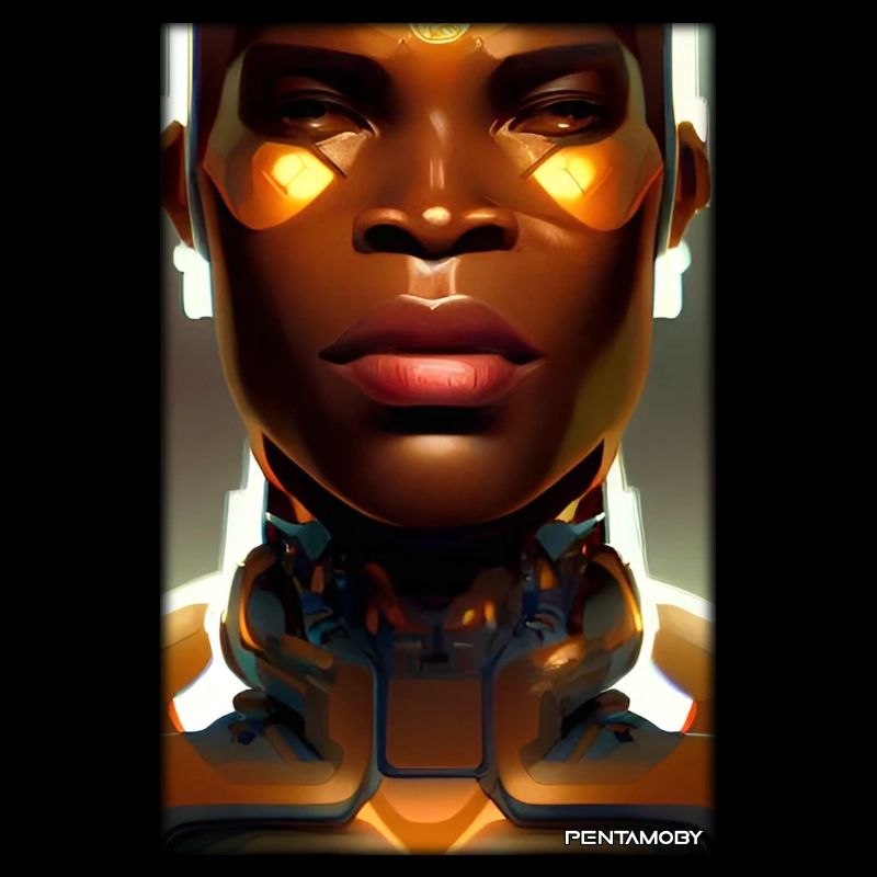 Cyborg Man Future Sci-Fi Machine Technology