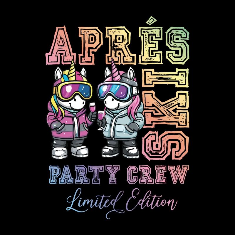 Apres Ski Einhorn Party Team