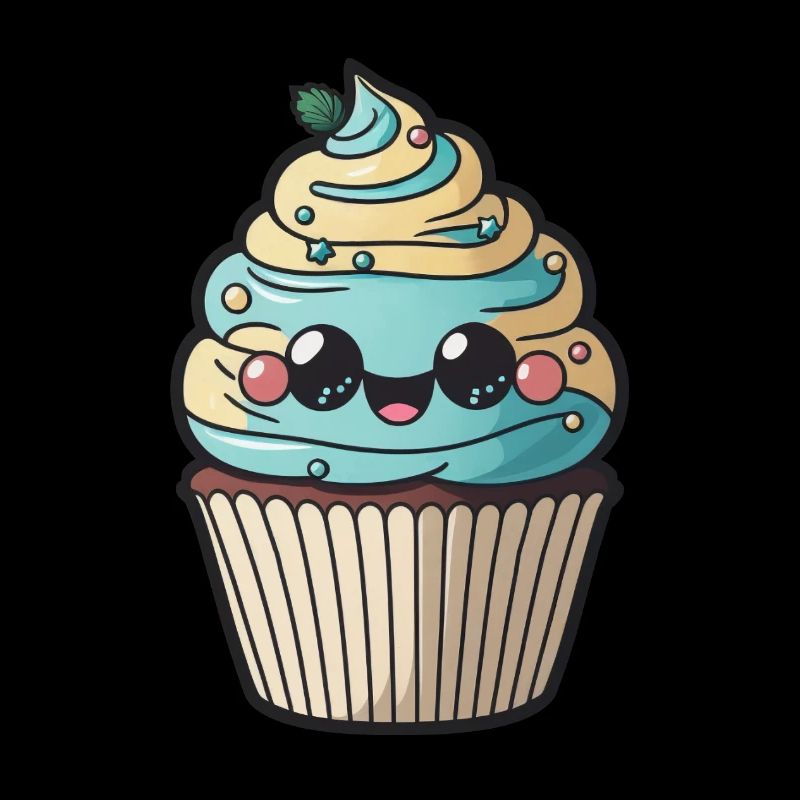 Muffin à cupcakes mignon