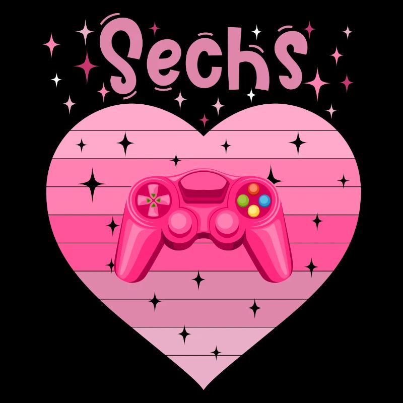 Mädchen Tochter 6. Geburstag Gaming Controller