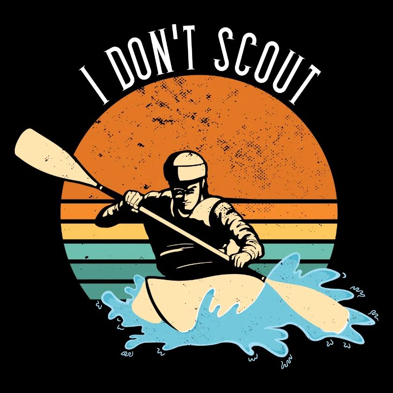 Je ne fais pas de scouting en kayak d’eau vive