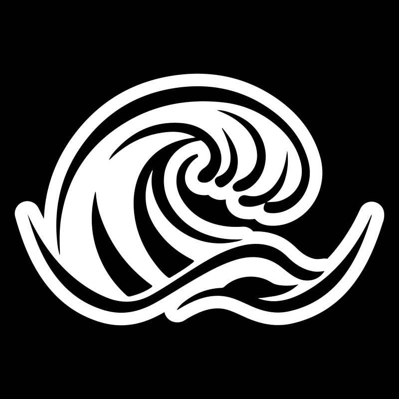 Ocean Wave Symbol Sea