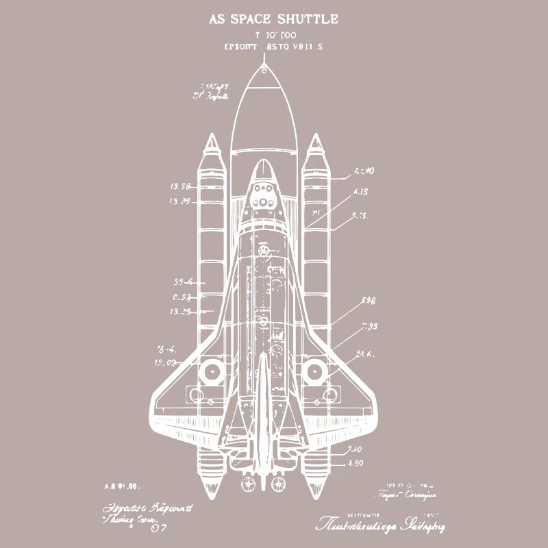 Plan de la navette spatiale