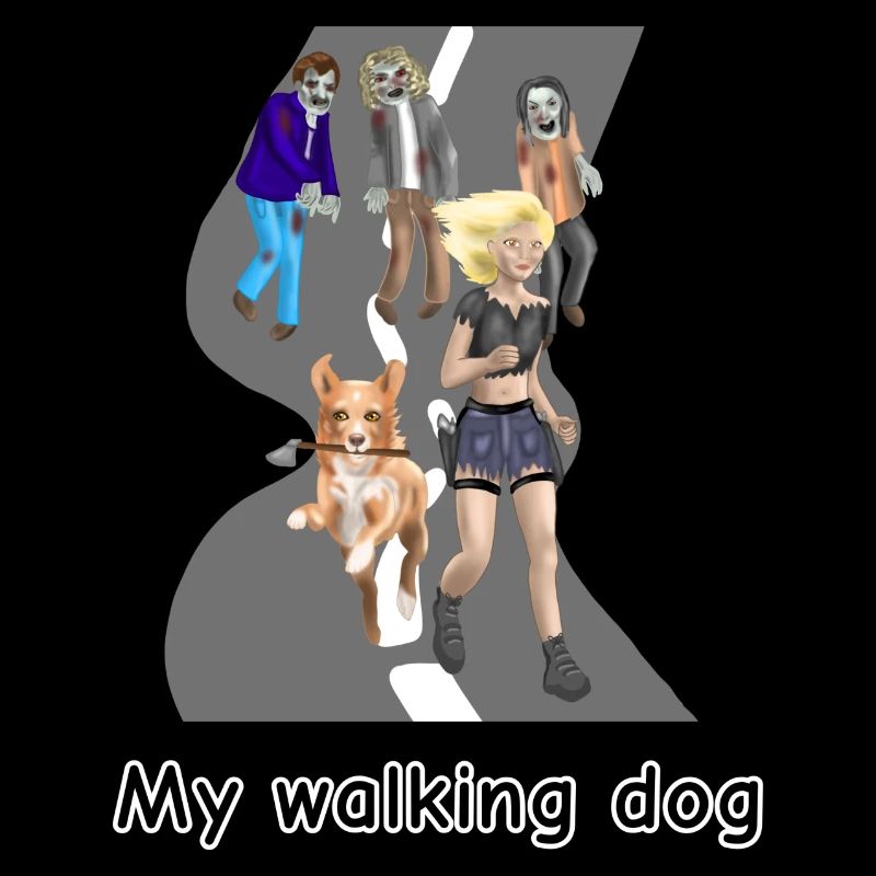 Zombie RunEdition: walking dog