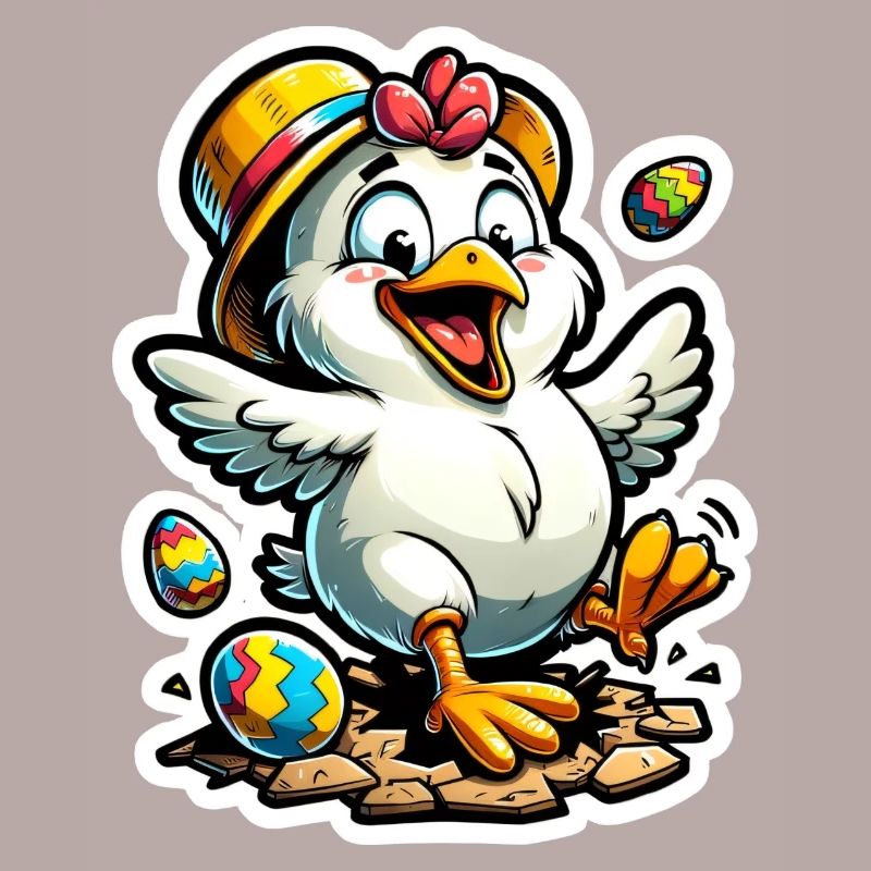 Easter chicks Happy Easter