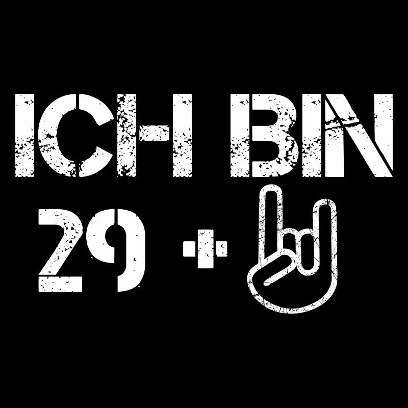 Geburtstag 30 29 plus Shirt Geschenk