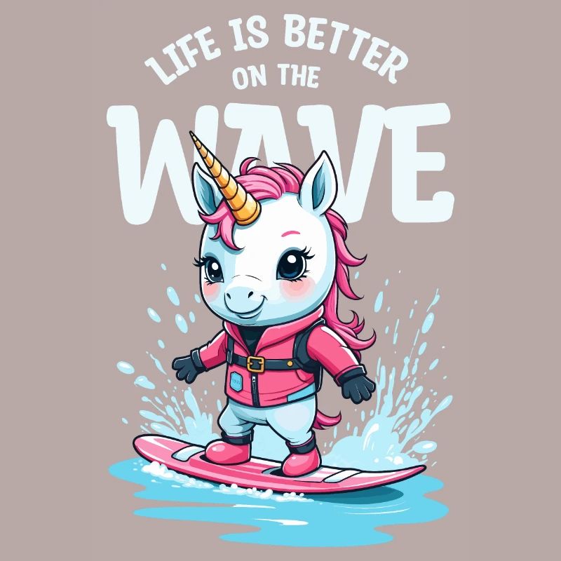 Wakeboard Einhorn