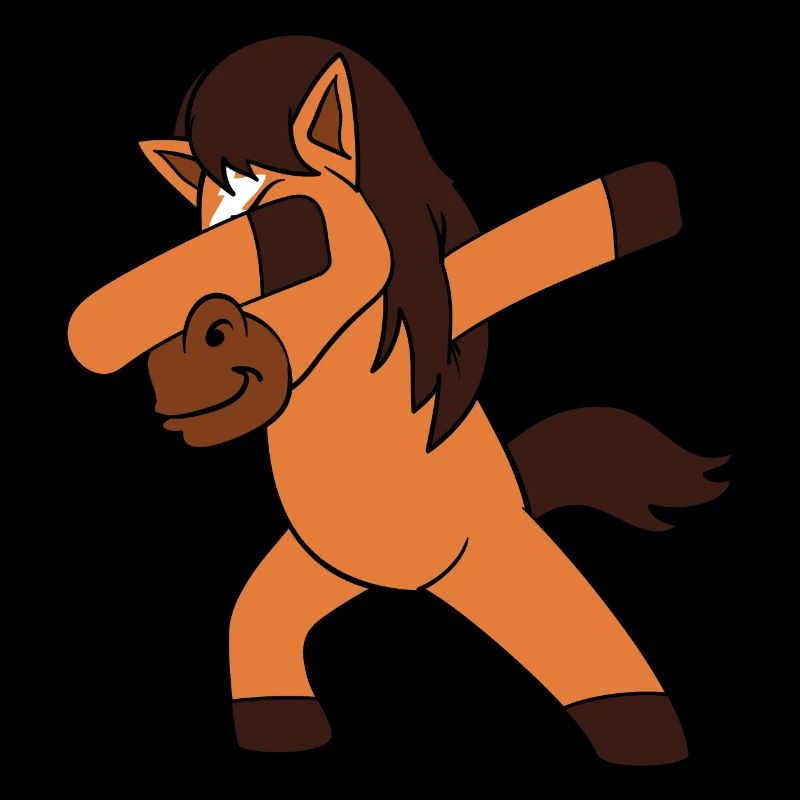 Dabbing Dab Tanzen Pferd