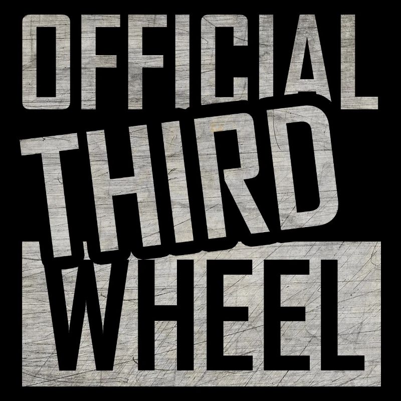 Third wheel on the car single gift