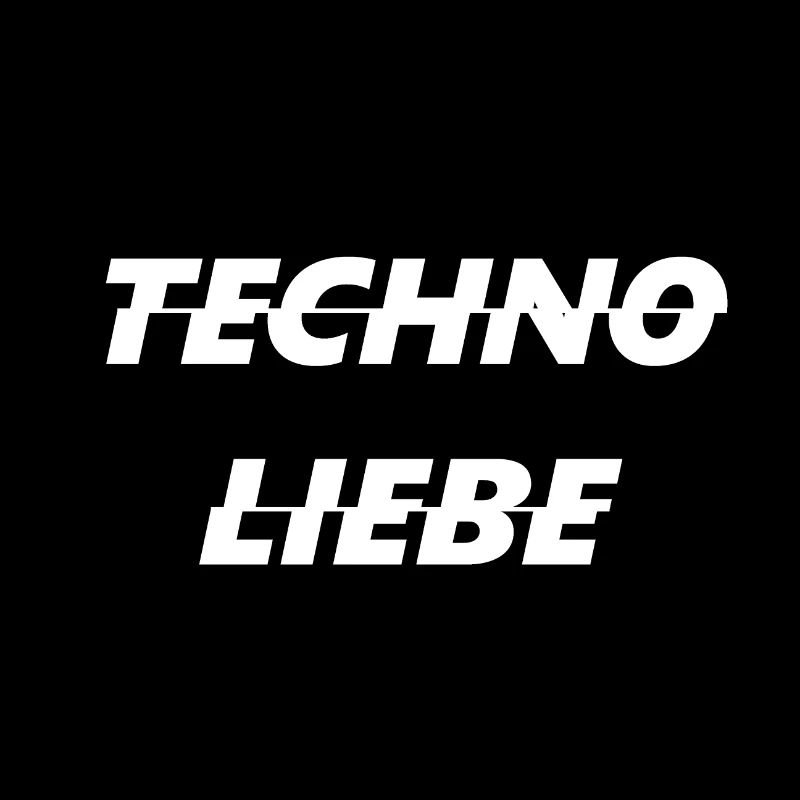 Techno Liebe Weiss Verzerrt