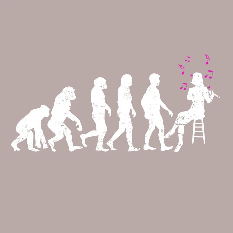 Instrument de flûte d'évolution