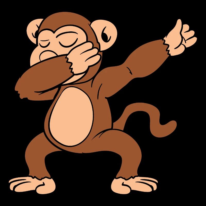Dabbing Dab singe dansant