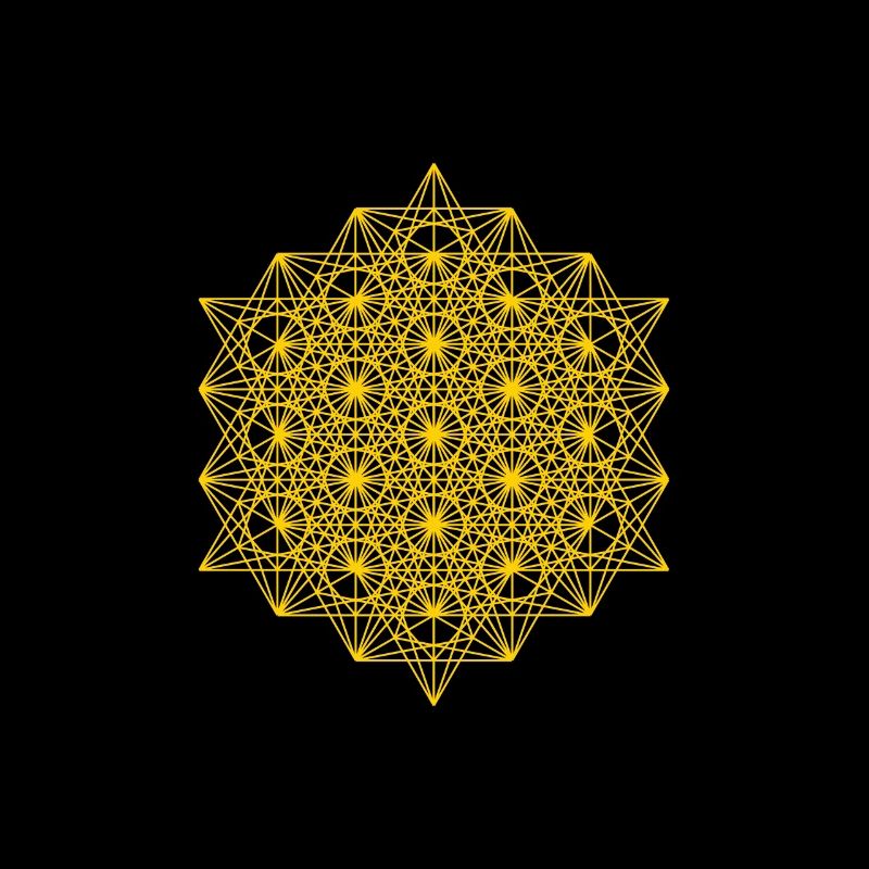 Cube de métatron étendu