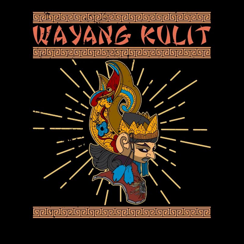 Wayang Marionette Bali Indonesien Java Asien