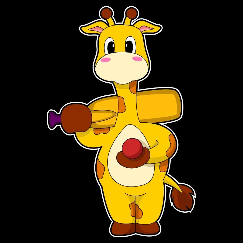 Giraffe Cricket Cricket Raquette