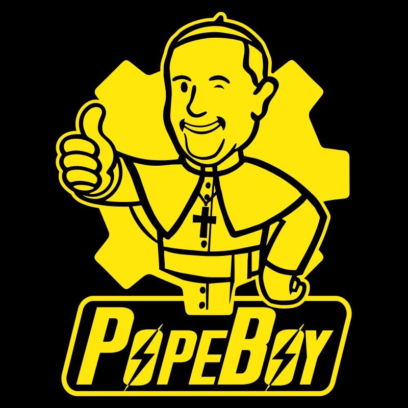 Style de retombées du garçon de l’abri du pape