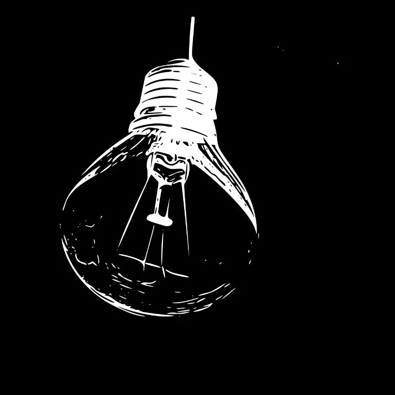 Light bulb bright