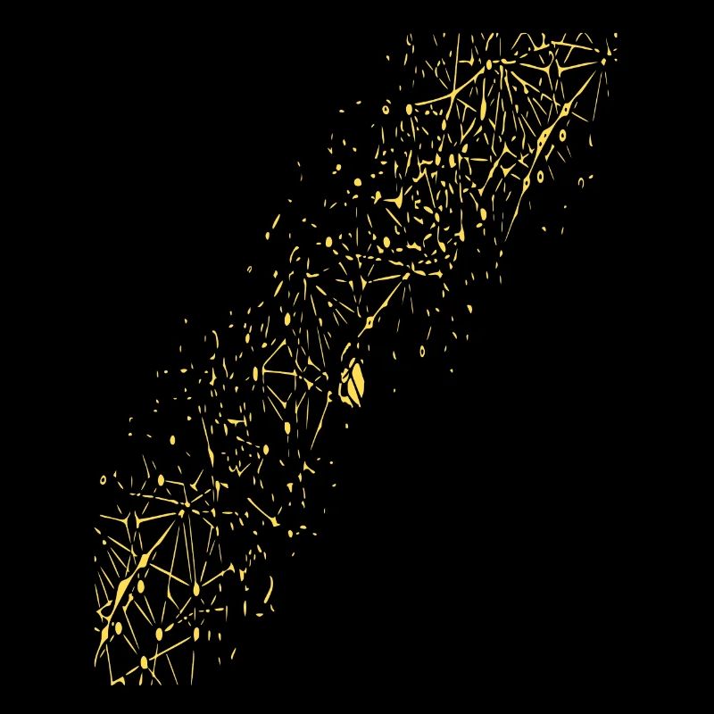Abstract grid / line / pattern / nature / gold