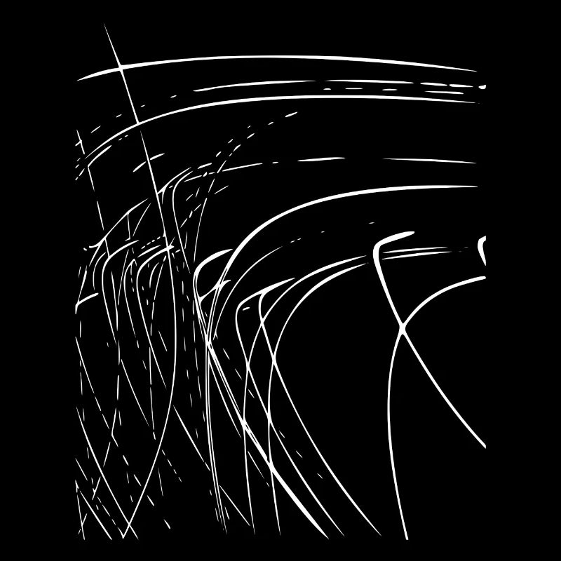 Abstract lines / white / line / pattern