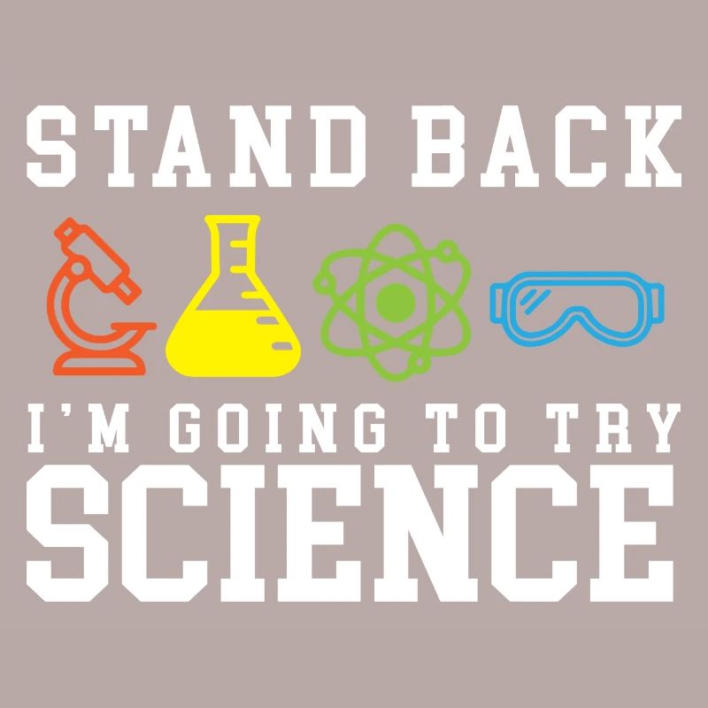 Stand Back Laboratory Experiment Gift
