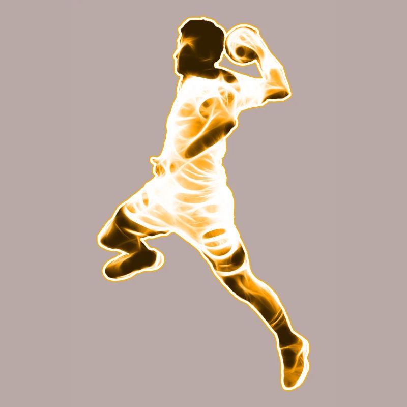 Ein Handballer