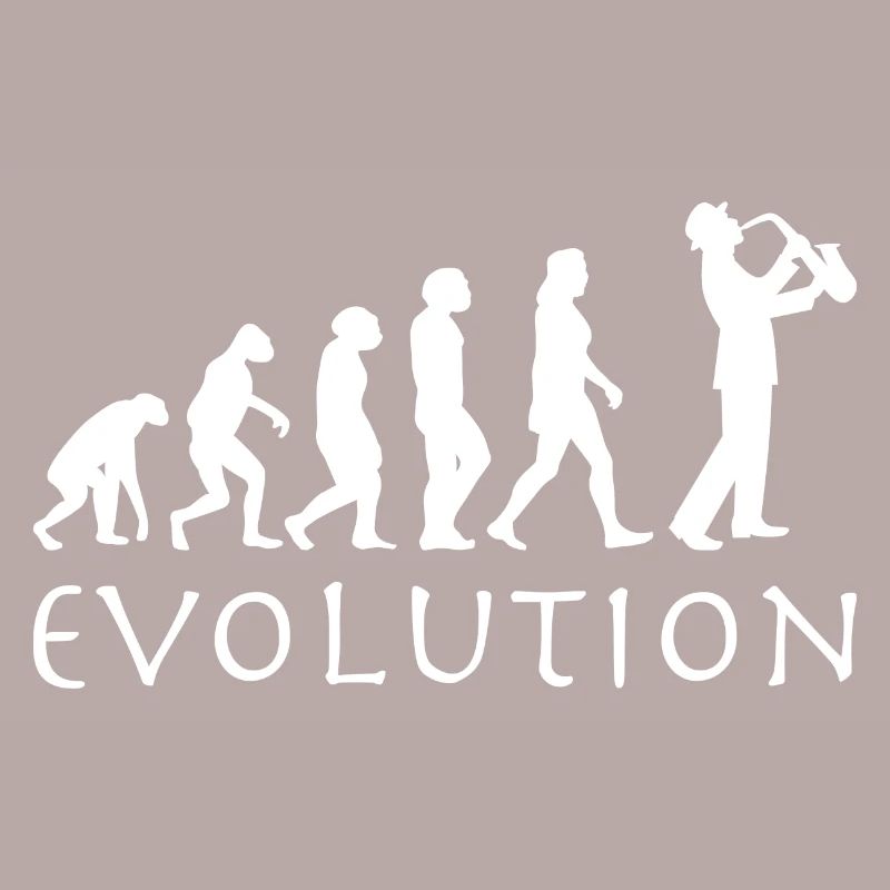 Saxophone Player Evolution